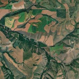 Columbia County Satellite Map