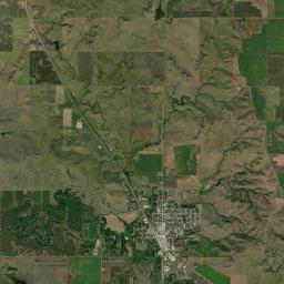 Emmons County Satellite Map