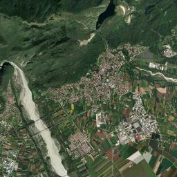 Vajont Satellite Map