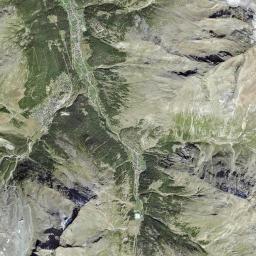 Saas-Fee Satellite Map