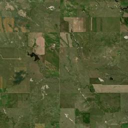 Bowman County Satellite Map
