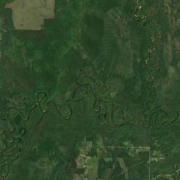 Schoolcraft County Satellite Map