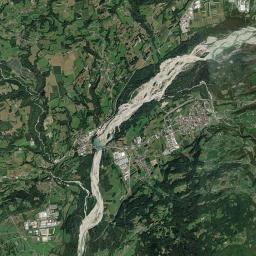 Lentiai Satellite Map
