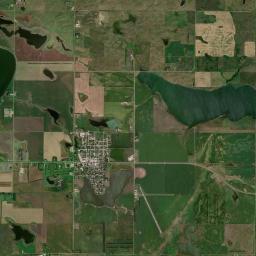 Ashley Satellite Map