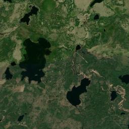 Twin Lakes Road, Chequamegon National Forest Satellite Map