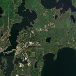 Lac du Flambeau Satellite Map