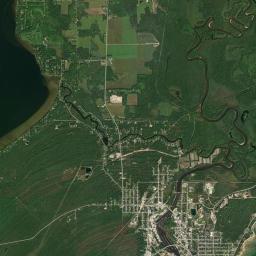 Manistique Satellite Map