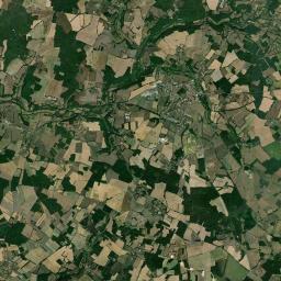 Champagne-Mouton Satellite Map