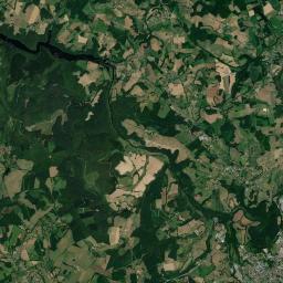Bourganeuf Satellite Map