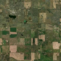 Hettinger Satellite Map
