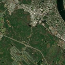 Fredericton Satellite Map