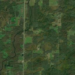 Mille Lacs County Satellite Map