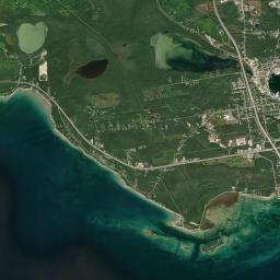 Mackinac County Satellite Map
