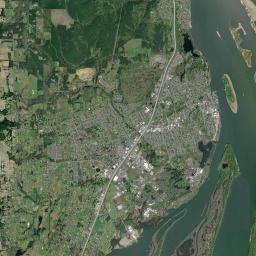 Saint Helens Satellite Map