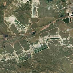 Colstrip Satellite Map