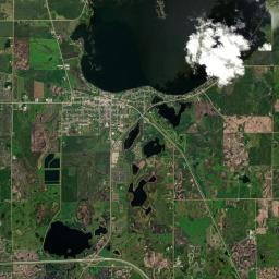 Osakis Satellite Map