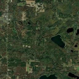 Burnett County Satellite Map