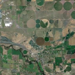 Stanfield Satellite Map