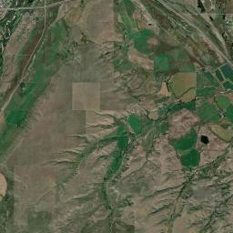 Sweet Grass County Satellite Map