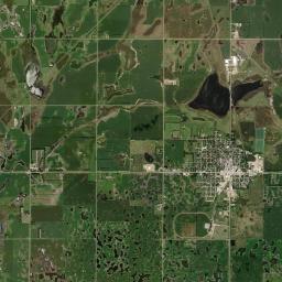 Britton Satellite Map