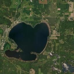 Shell Lake Satellite Map