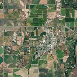 Hardin Satellite Map