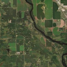 Rice Satellite Map