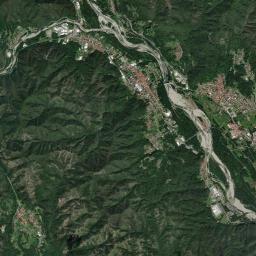 Sostegno Satellite Map