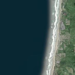 Rockaway Beach Satellite Map