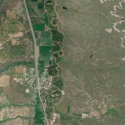 Crow Agency Satellite Map