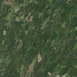 Menominee County Satellite Map