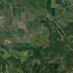 Gallatin County Satellite Map