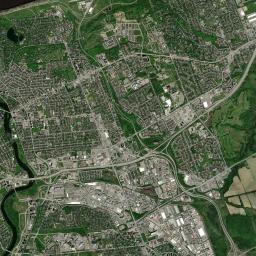 Vanier Satellite Map