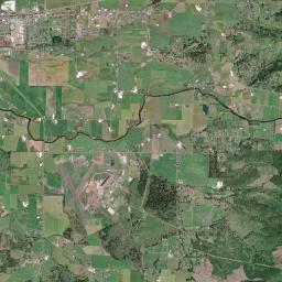 Tillamook County Satellite Map