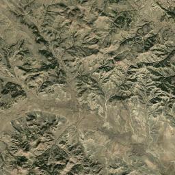 Powder River County Satellite Map