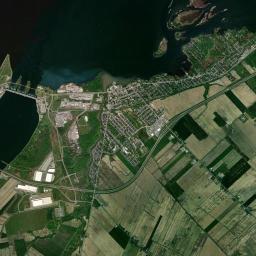 Beauharnois Satellite Map