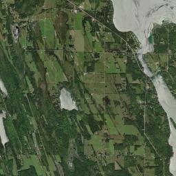 Charlevoix County Satellite Map