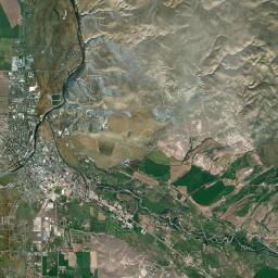 Salmon Satellite Map