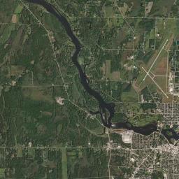 Marinette Satellite Map