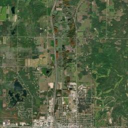 Gaylord Satellite Map