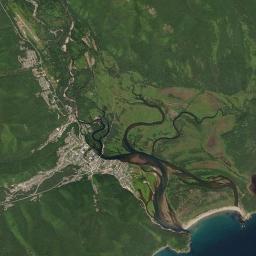 Terney Satellite Map