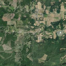 Grand Ronde Satellite Map