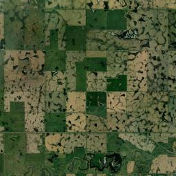 Faulk County Satellite Map