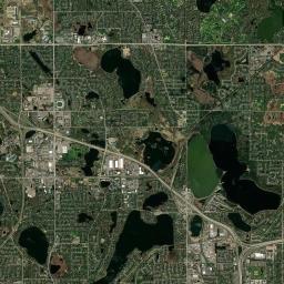 Arden Hills Satellite Map