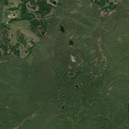 Menominee County Satellite Map