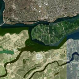 Rooseveltown New York Satellite Map