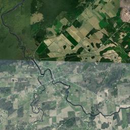 Fort Covington New York Satellite Map