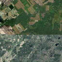 Trout River New York Satellite Map