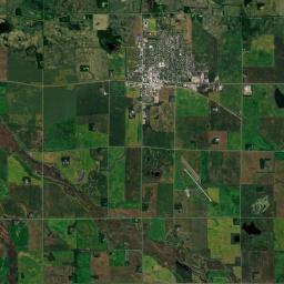 Lac qui Parle County Satellite Map