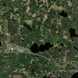Long Lake Satellite Map